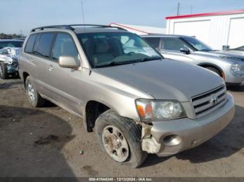  Salvage Toyota Highlander