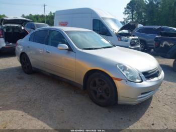  Salvage INFINITI G35
