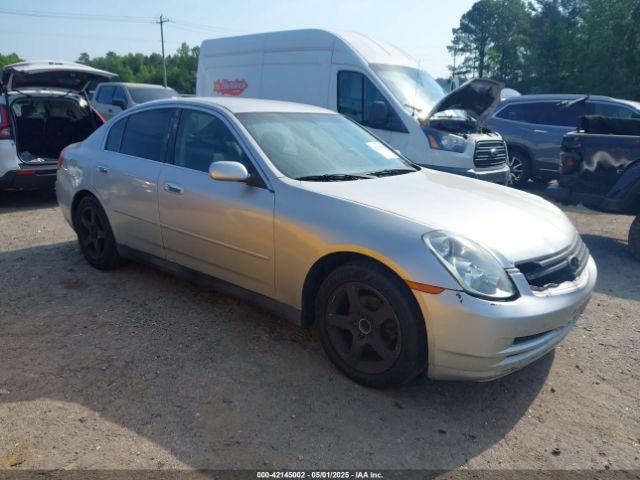  Salvage INFINITI G35