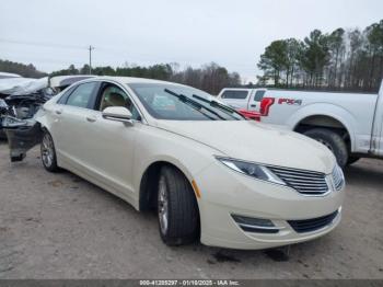  Salvage Lincoln MKZ