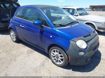  Salvage FIAT 500c