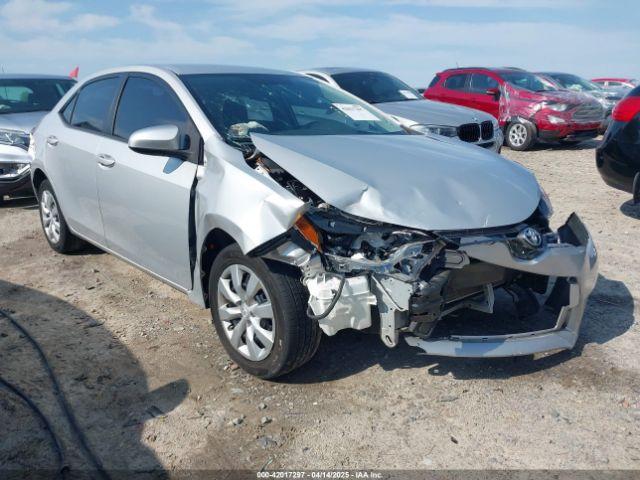  Salvage Toyota Corolla