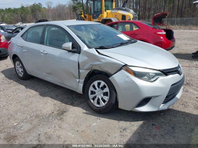  Salvage Toyota Corolla