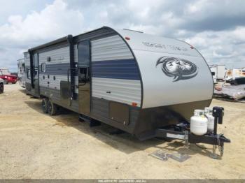  Salvage Cherokee Grey Wolf Travel Trailed