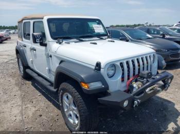  Salvage Jeep Wrangler
