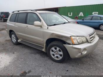  Salvage Toyota Highlander