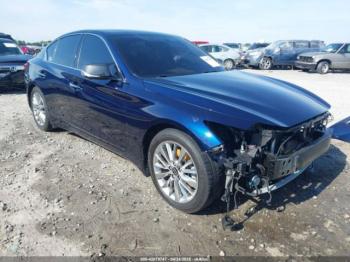  Salvage INFINITI Q50
