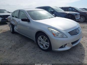  Salvage INFINITI G37x