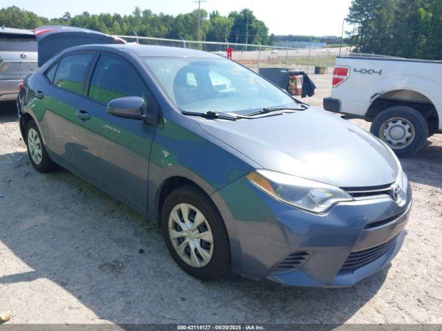  Salvage Toyota Corolla