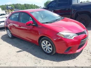  Salvage Toyota Corolla