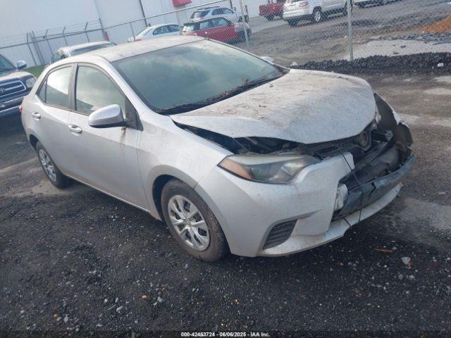  Salvage Toyota Corolla