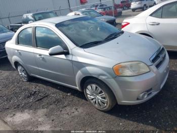  Salvage Chevrolet Aveo