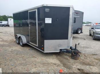  Salvage Covered Wagon Enclosed Trailer