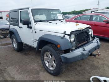  Salvage Jeep Wrangler