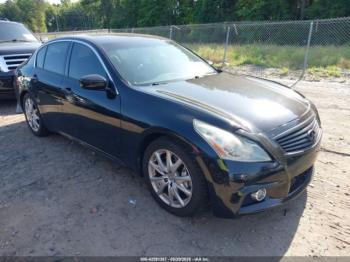  Salvage INFINITI G37