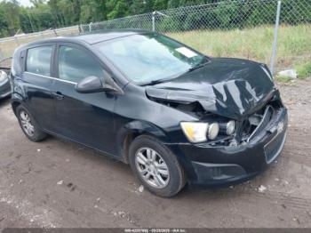  Salvage Chevrolet Sonic