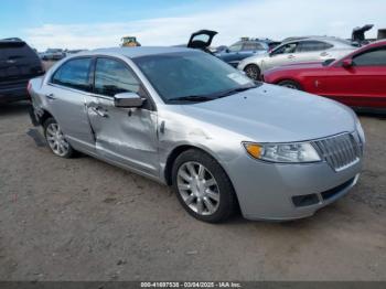  Salvage Lincoln MKZ