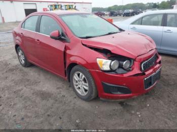  Salvage Chevrolet Sonic