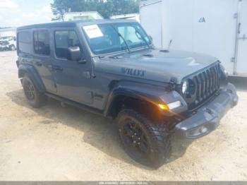 Salvage Jeep Wrangler