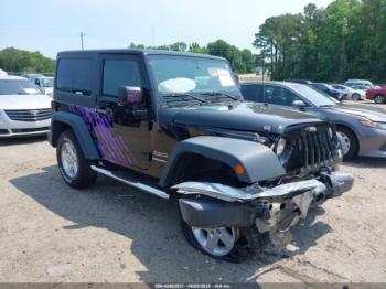  Salvage Jeep Wrangler