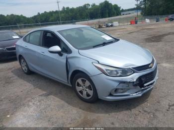  Salvage Chevrolet Cruze