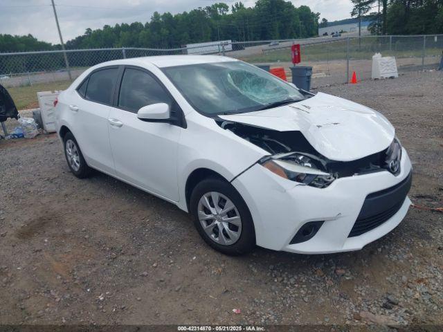  Salvage Toyota Corolla