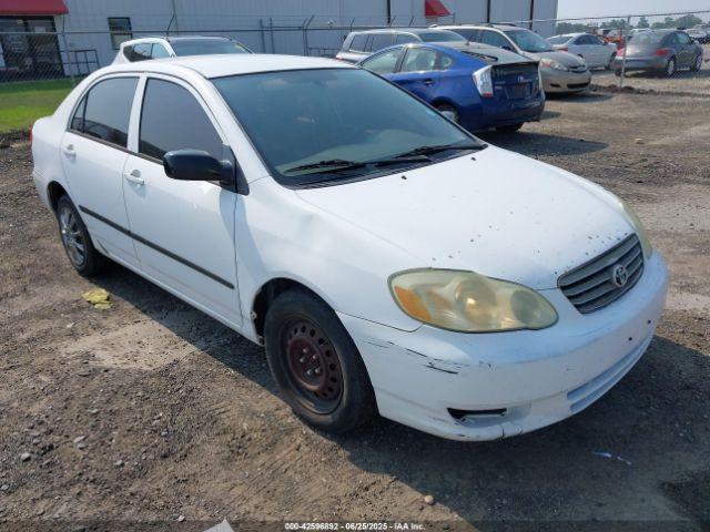  Salvage Toyota Corolla