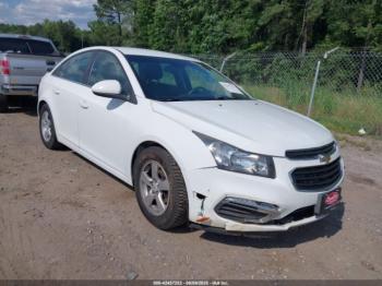  Salvage Chevrolet Cruze