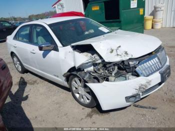  Salvage Lincoln MKZ