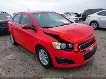  Salvage Chevrolet Sonic