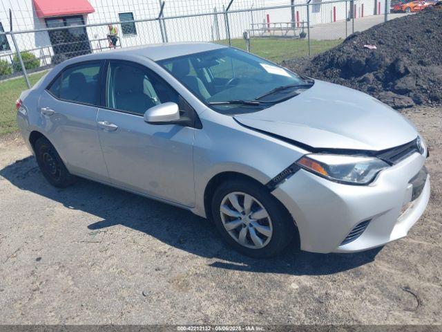  Salvage Toyota Corolla