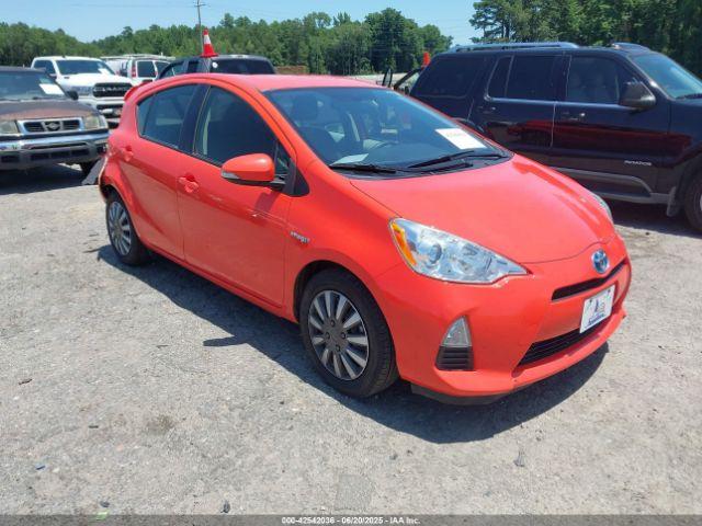  Salvage Toyota Prius c