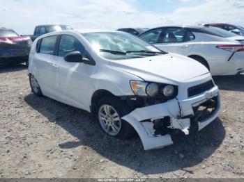  Salvage Chevrolet Sonic