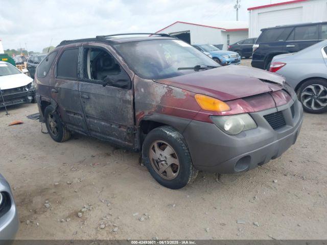  Salvage Pontiac Aztek