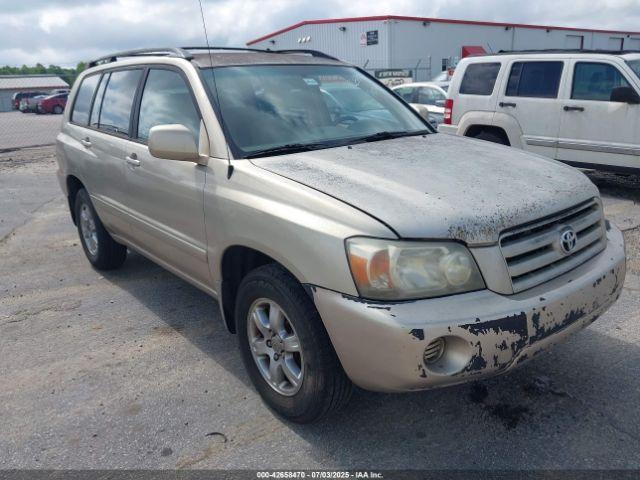  Salvage Toyota Highlander