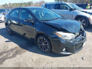 Salvage Toyota Corolla