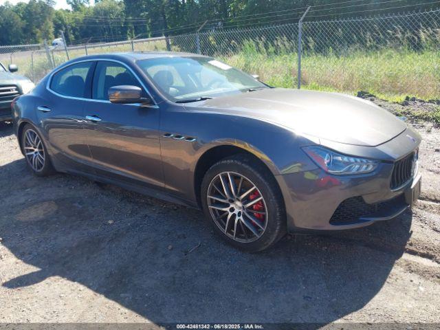  Salvage Maserati Ghibli