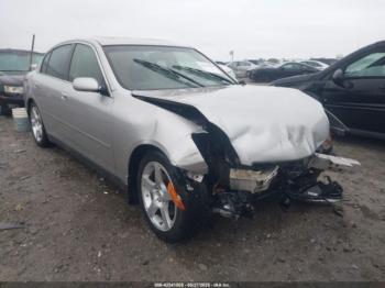 Salvage INFINITI G35