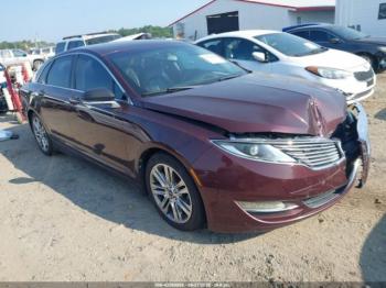  Salvage Lincoln MKZ