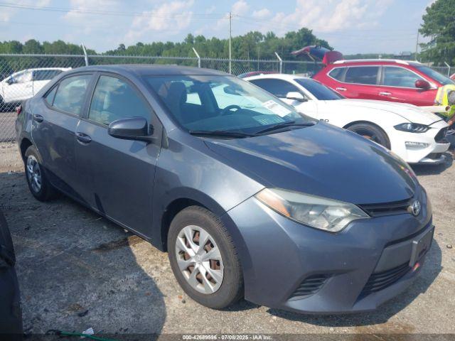  Salvage Toyota Corolla