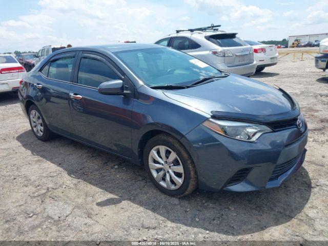  Salvage Toyota Corolla