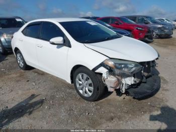  Salvage Toyota Corolla
