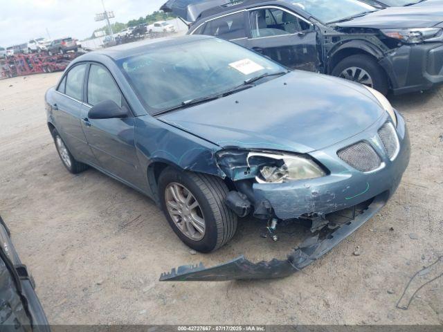  Salvage Pontiac G6