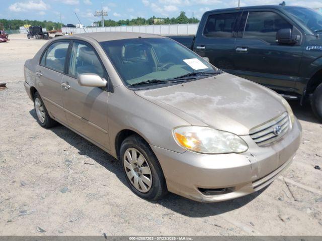  Salvage Toyota Corolla