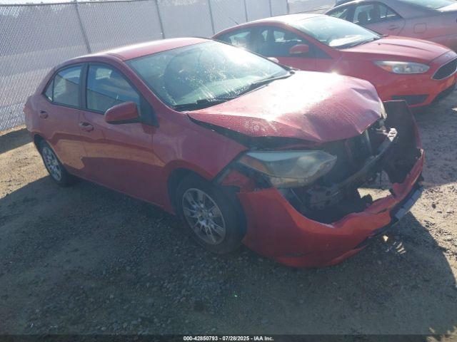  Salvage Toyota Corolla