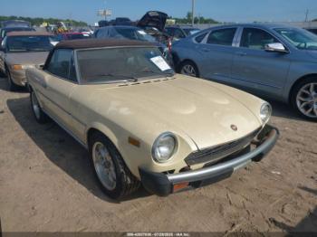  Salvage FIAT Convertible