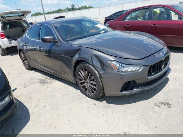  Salvage Maserati Ghibli