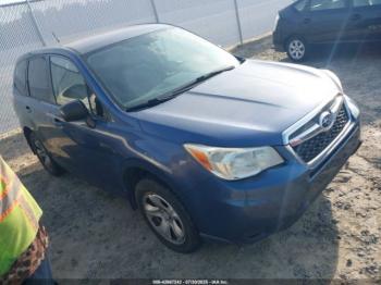  Salvage Subaru Forester
