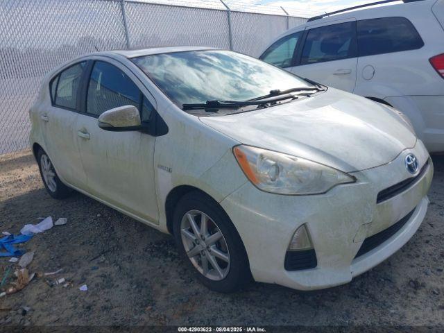  Salvage Toyota Prius c