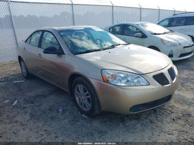  Salvage Pontiac G6